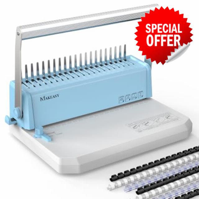 MAKEASY Comb Binding Machine