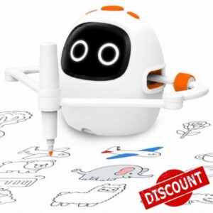 Drawing Robot for Kids Ages 3-8