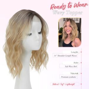14 Inch Wavy Toppers
