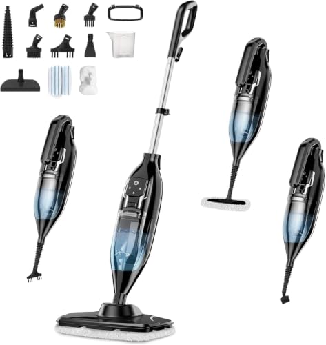 12-in-1 Powerful Handheld Steam Cleaner Detachable Steam Mops for Floor Cleaning
