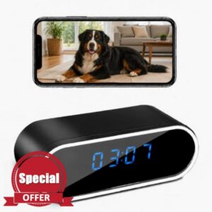 1080P HD Clock Hidden Camera WiFi