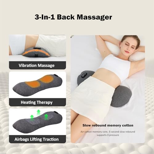 Electric Lumbar Support Pillow for Office Chair