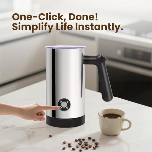 10.6 oz Electric Milk Steamer
