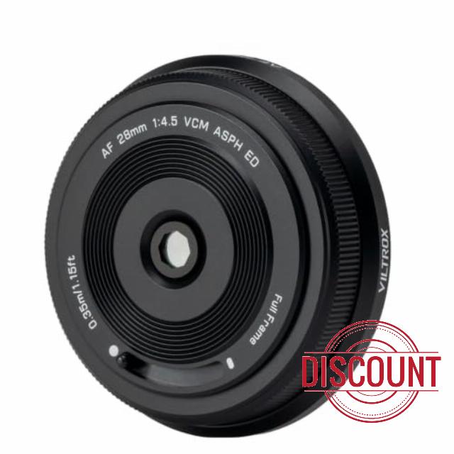 Viltrox AF 28mm F4.5 Ultra Thin Pancake Full-Frame Lens（L-Mount）                                                          Auto Focus