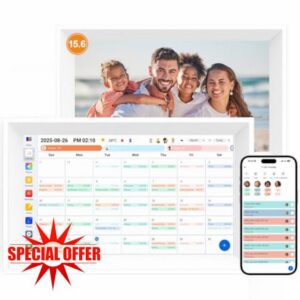 Digital Calendar 15.6" Smart Calendar&Chore Chart