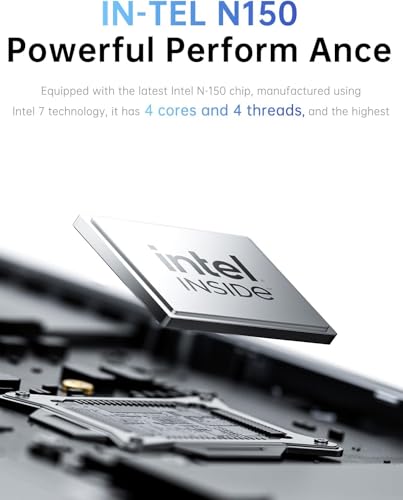 2026 New Laptop Computer with Intel Twin Lake N150 Processor(Up to 3.6GHz)