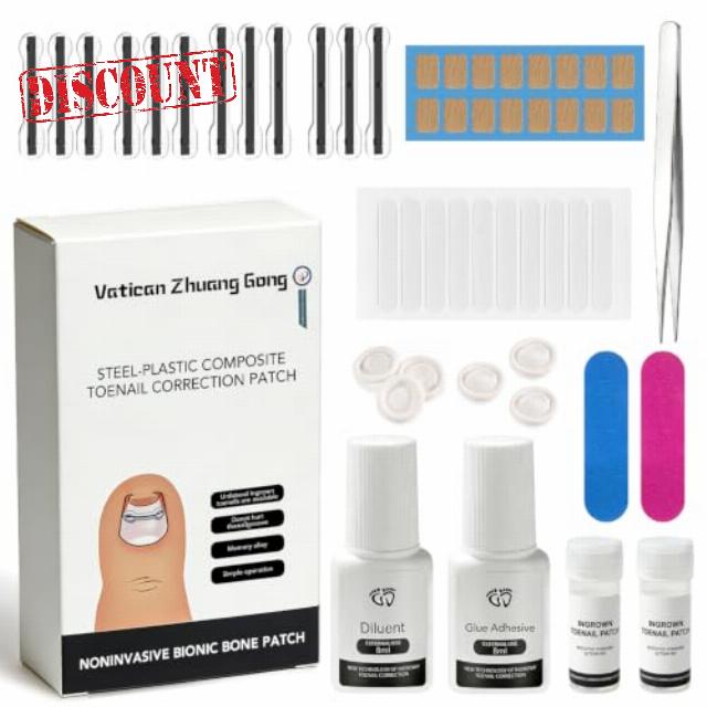 Ingrown Toenail Corrector Strips for Curved Toenail Quick Relief Treatment Kit