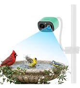 Smart Bird Camera Only for Feeder/House/Nest, Free AI Bird ID | 2.5K HD Video, Instant Arrival Al...