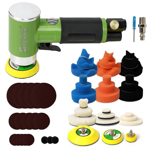 1" 2" 3" Dual Action Pneumatic Orbital Sander Polisher with 15000 RPM High Speed