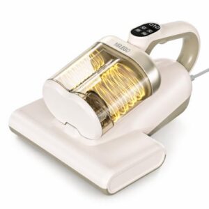 20000Pa Bed Vacuum with 253.7nm UV-C Light                                                          149℉ Heat