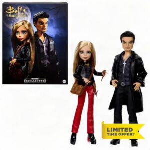Monster High Skullector Buffy The Vampire Slayer Doll 2-Pack                                                          Buffy and Angel Collector 2-Pack