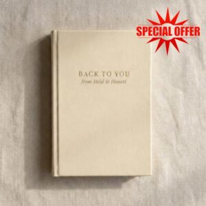 Back to You Journal | Undated Gratitude Journal                                                          A 365-day mental health journal with prompts