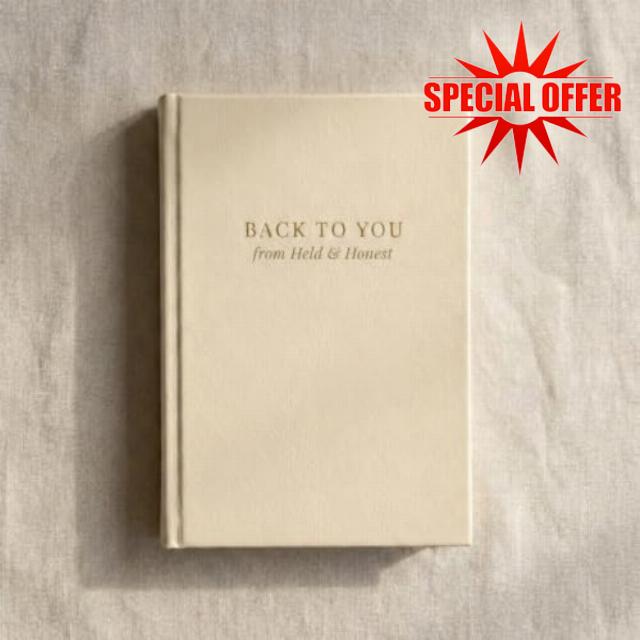 Back to You Journal | Undated Gratitude Journal                                                          A 365-day mental health journal with prompts