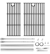 Yuflame 17" Grill Emitter and Cooking Grate for Charbroil TRU Infrared 46364231