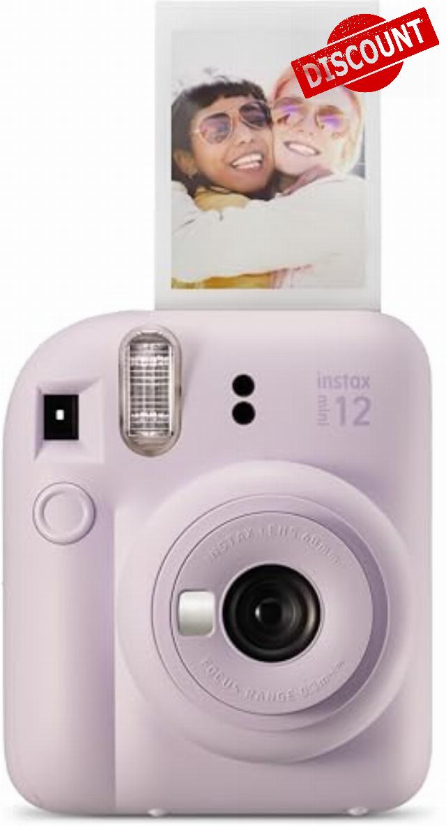 FujiFilm Instax Mini 12 Instant Camera - Lilac Purple