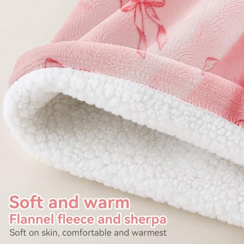 Oversized Hoodie with Pockets Flannel Sherpa Fleece Blanket/Long Cozy Oversized Sweatshirt Giant Pockets/Gifts for Women men kids/Birthday Gifts for wome