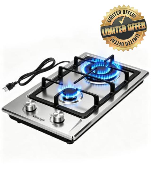 VancEpic 2 Burner Gas Cooktop
