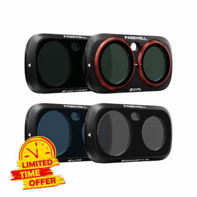 Freewell Everyday Creative Filter Kit for Insta360 Luna Ultra                                                          Includes ND1000