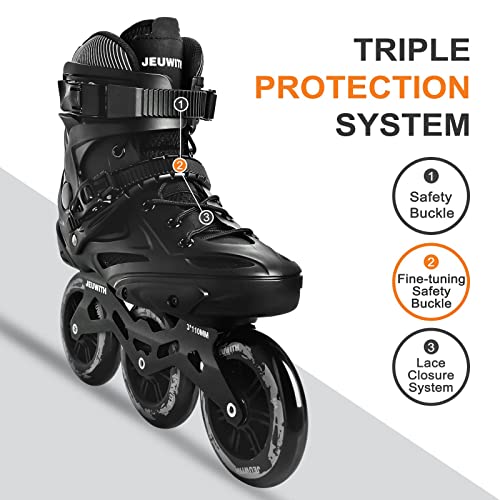 3 Wheel Roller Skates Blades for Male Female