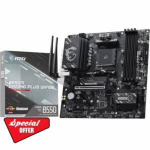 MSI B550M Gaming Plus WIFI6E Motherboard