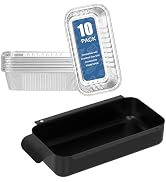 Yuflame 93305 83156 Grease Catch Pan for Weber Spirit 200/300, Genesis II 300 Series, 7515 Grill ...