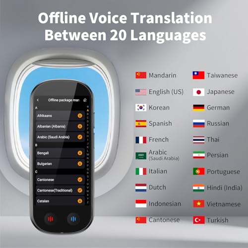 150+ Languages Instant Two Way Vioce Translator