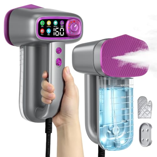Travel Garment Steamer for Fabric 160ml Large Water Tank