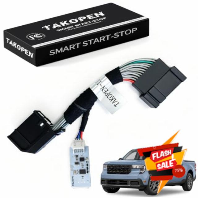 Auto Start Stop Eliminator for 2024-2025 Ford Maverick FCC Compliant Engine Stop Disable Memory Module