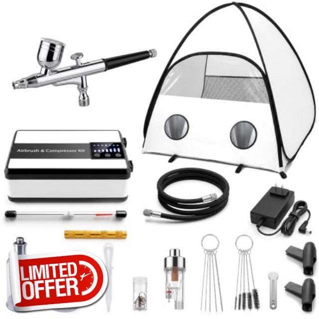Airbrush Kit with Air Compressor