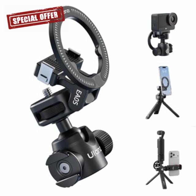 ULANZI EA05 3-in-1 Multifunctional Ball Head