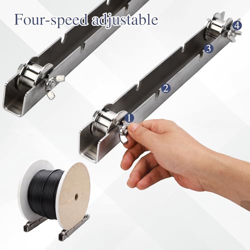 for Up To 23" Diameter Spools 4400 Lbs Capacity