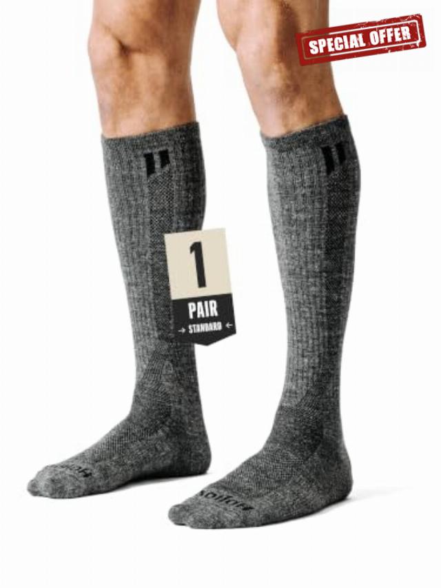 HOLLOW Alpaca Compression Socks for Women & Men