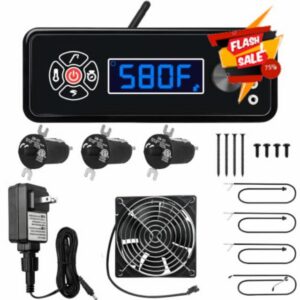 WiFi Control Panel for Masterbuilt 1050 800 560 Gravity Series Controller Replacement Parts Electric Smoker Power Adapter Hopper Lid Door Switch Fan Wire 9904190036 9904200043 9904200004