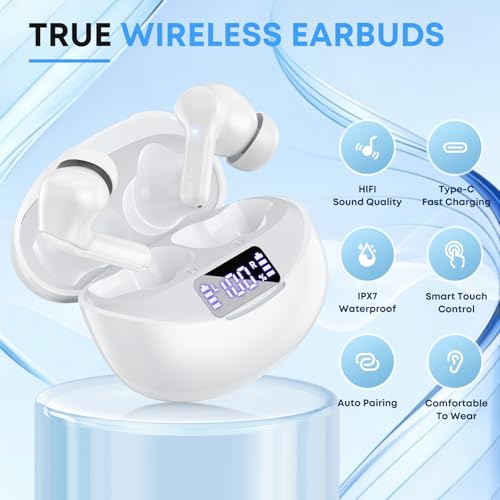 Bluetooth 5.4 Headphones HIFI Stereo/Crystal clear