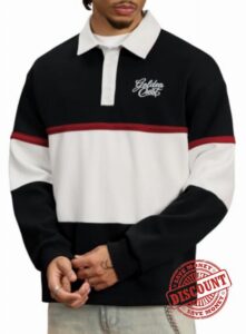 Herberton Mens Rubgy Jersey Polo Oversized Embroidery Shirts                                                          Preppy