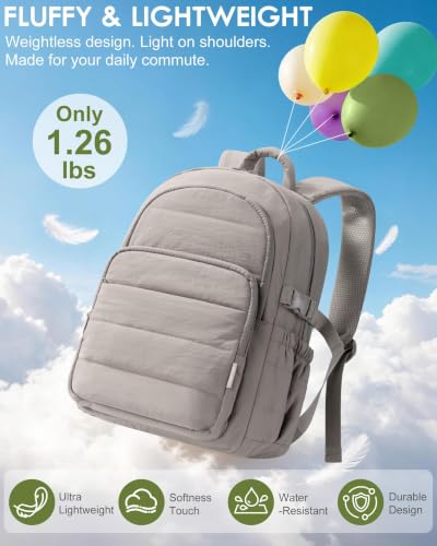 Water Resistant Puffy Work Bookbag for Teacher Nurse