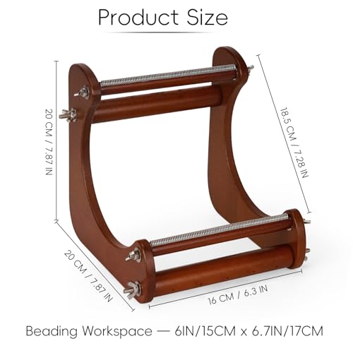 Wood Loom Beading Supplies with Detailed Instructions