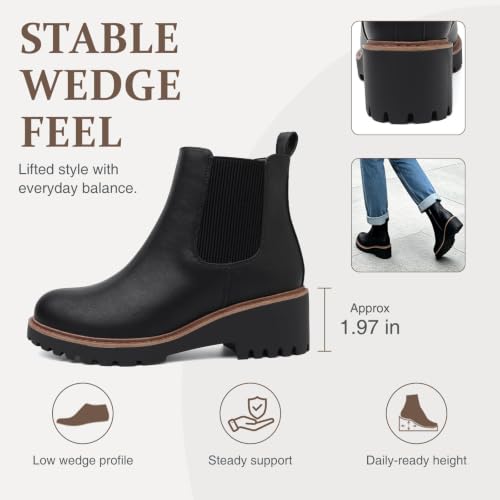 low wedge heel