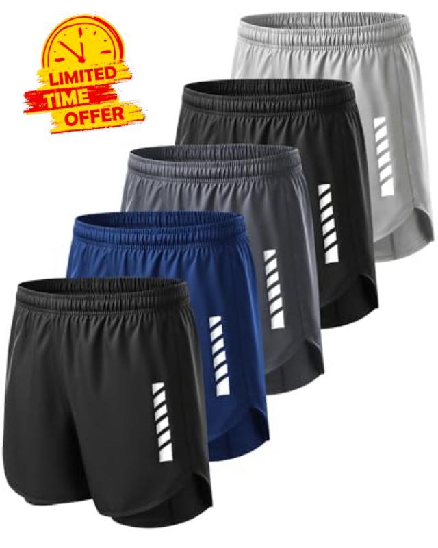 5 Pack Mens Shorts