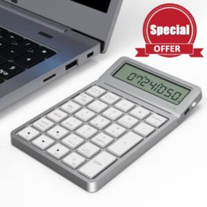 Number Pad 28 Keys with Calculator