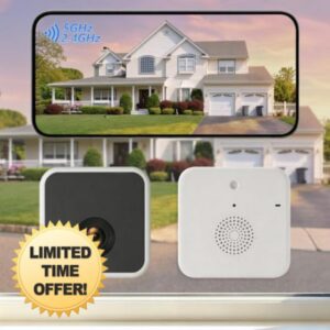2K Wireless Window Cameras for Home Security