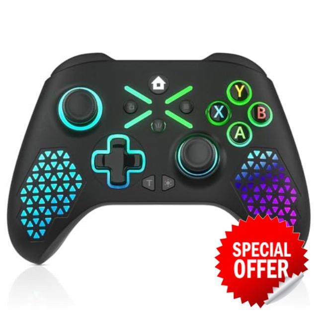 Dinosoo RGB Wireless Controller for Xbox Series X|S