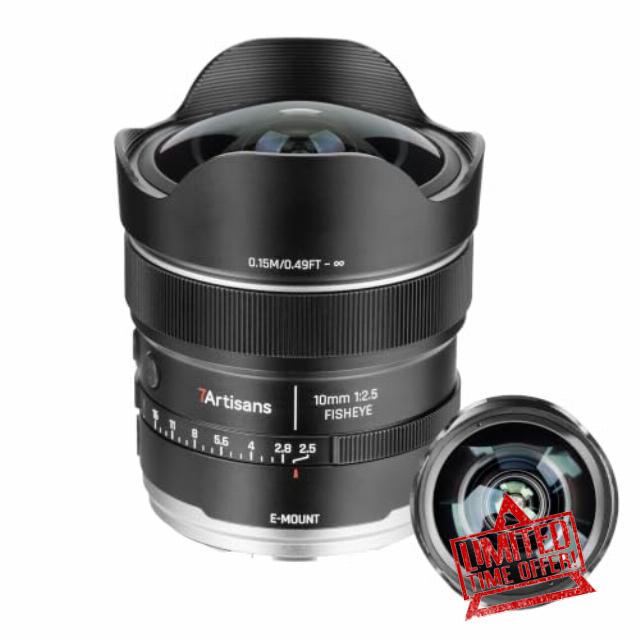 7artisans AF 10mm F2.5 Autofocus Fisheye Lens
