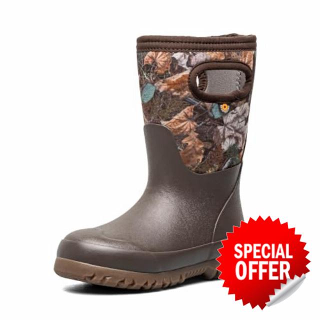 BOGS Grasp Kids Waterproof Rain Boots