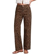 luvamia Barrel Jeans Women Baggy High Waisted Polka Dot Stretch Denim Pants | Adjustable Backwais...