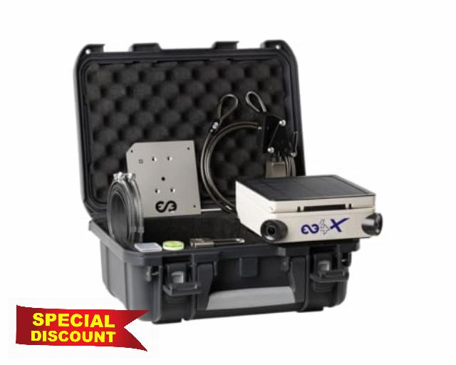 Enlaps Pack Tikee 4X with Hard case - 12MP 6K Autonomous Timelapse Camera and Accessories