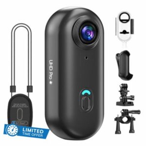 Mini 4K Body Camera with 6‑Axis EIS