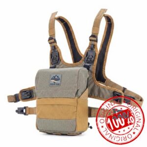 Binocular Harness Chest Pack | Built with Rugged 500D Cordura                                                          Quick-Release Hunting Bino Harness Featuring One-Hand Operation