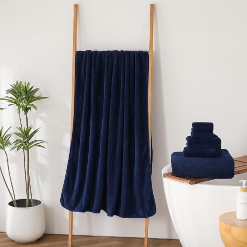 6-Pieces 2 Extra Large Bath Towels
