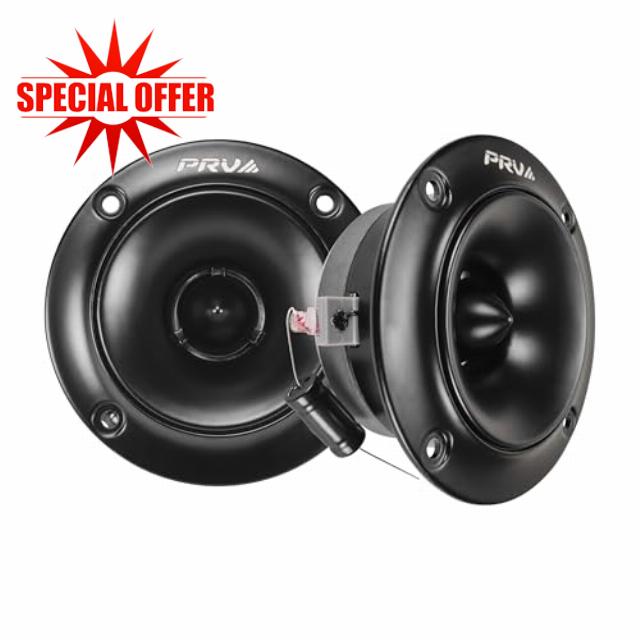 PRV AUDIO TW500Ti-4 Shallow Car Audio Bullet Tweeters - 240 Watts